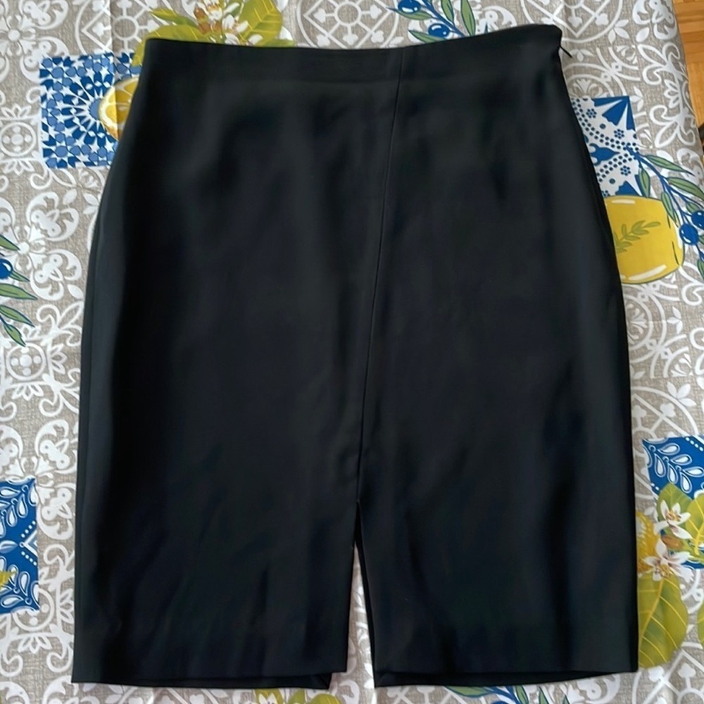 Babaton Zayan Pencil skirt fully lined double slit size 6 black - Picture 9 of 17